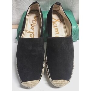 SAM EDELMAN‎ Khloe Espadrilles leather slip on loafer woman Sz 6.5M